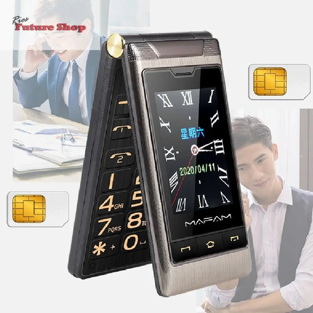 Full Network Connectivity Dual Screen Flip Cover - Rios Future Shop