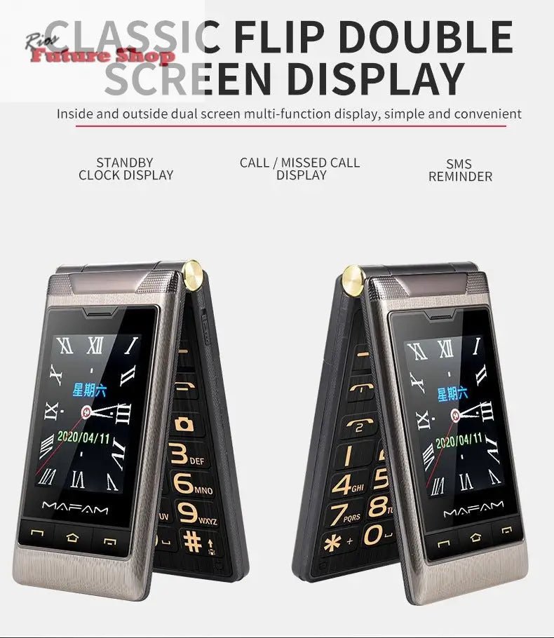 Full Network Connectivity Dual Screen Flip Cover - Rios Future Shop