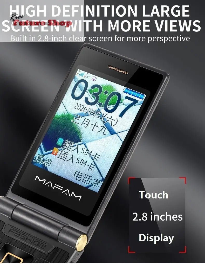 Full Network Connectivity Dual Screen Flip Cover - Rios Future Shop