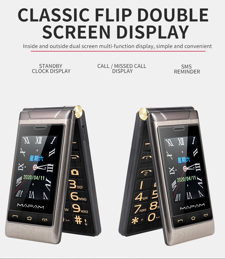 Full Network Connectivity Dual Screen Flip Cover - Rios Future Shop