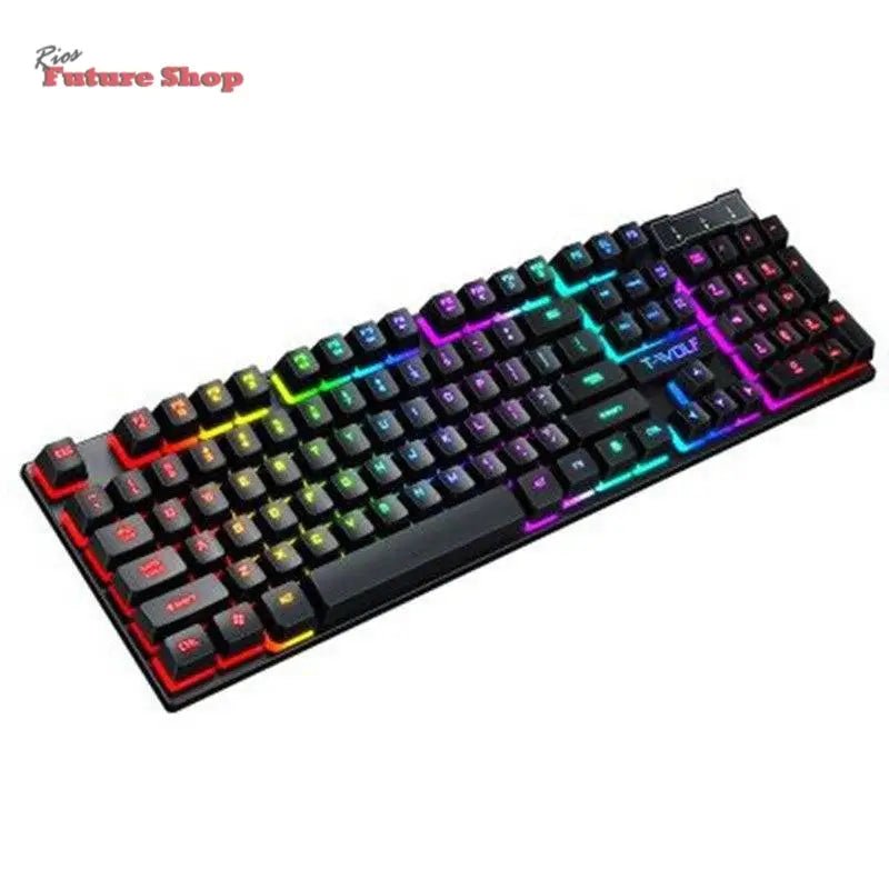 gaming-usb-luminous-wired-keyboard-floating-manipulator-2663701 - Rios Future Shop