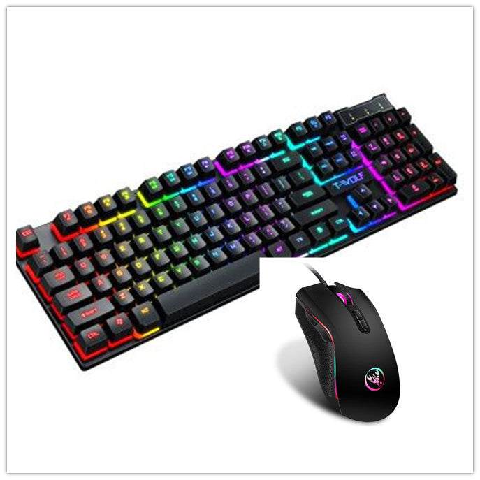 Gaming Usb Luminous Wired Keyboard Floating Manipulator - Rios Future Shop
