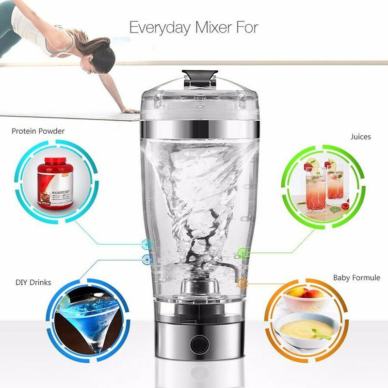 Garrafa de shake Leite Café Liquidificador Proteinas - Rios Future Shop
