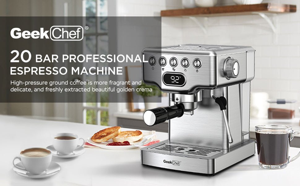 Geek Chef Espresso Machine - Rios Future Shop