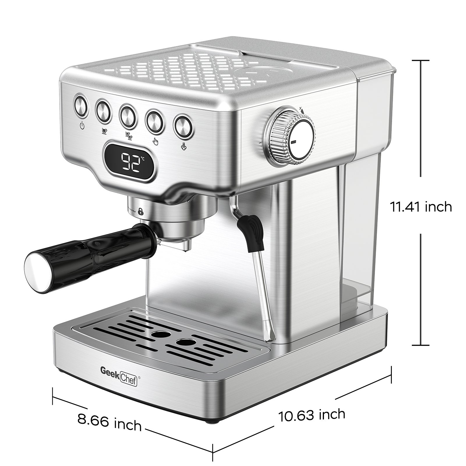 Geek Chef Espresso Machine - Rios Future Shop