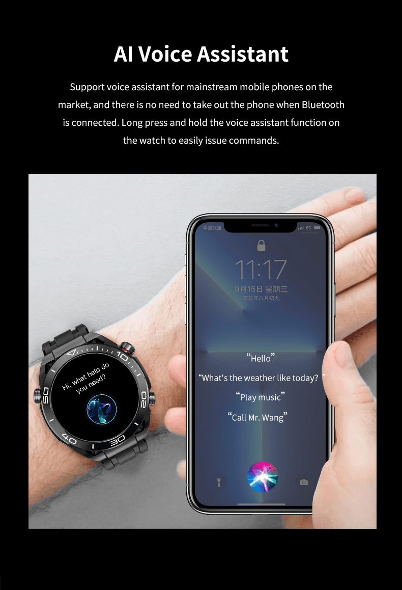 GS ultimate full touch screen smartwatch - Rios Future Shop