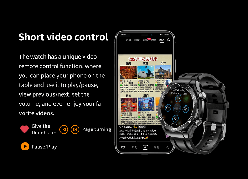 GS ultimate full touch screen smartwatch - Rios Future Shop
