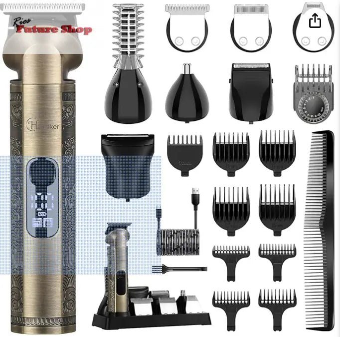 Hatteker Máquina de cortar cabelo e barba - Rios Future Shop