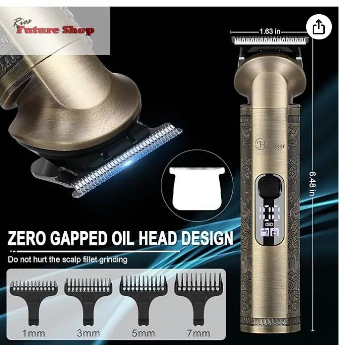 Hatteker Máquina de cortar cabelo e barba - Rios Future Shop