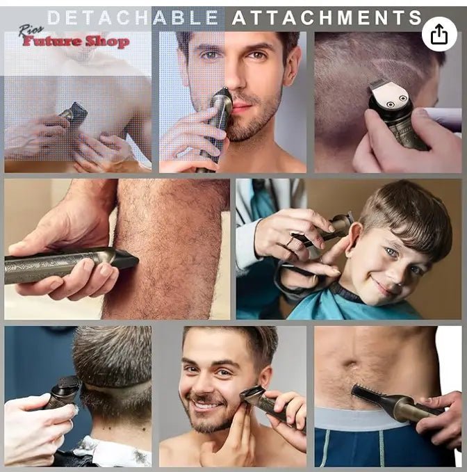 Hatteker Máquina de cortar cabelo e barba - Rios Future Shop