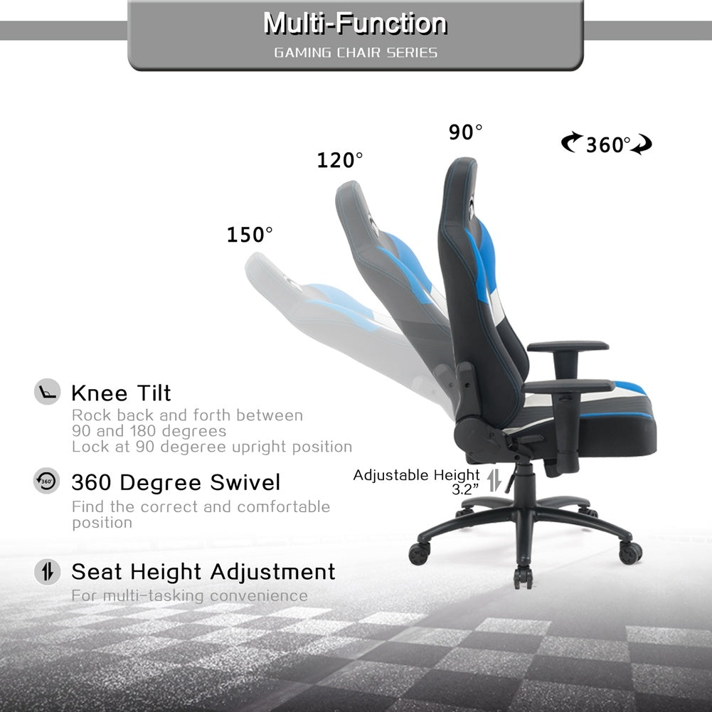High Back Gaming Chair Racing Office Chair with PU Leather - Rios Future Shop