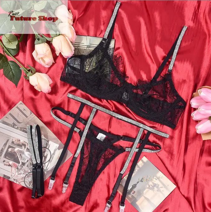 Hot Drill Ribbon Sexy Lingerie - Rios Future Shop