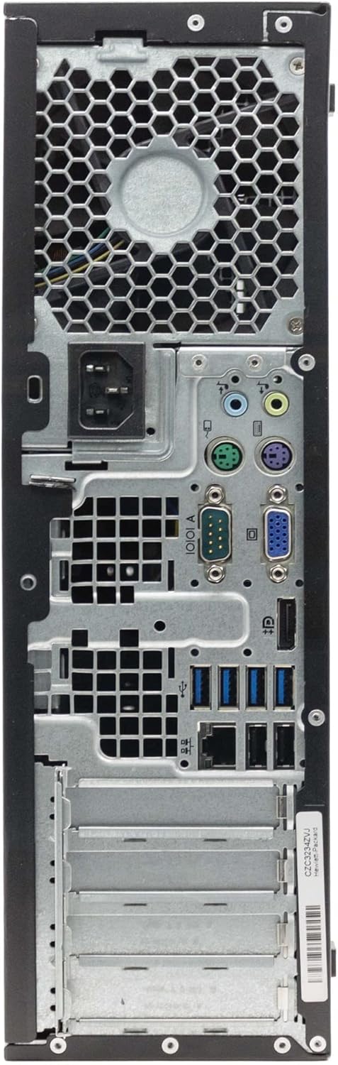 HP Computador de mesa Compaq 8300 SFF Core i5 até 3,60 GHz Windows 11 Pro 16 GB SSD 240 GB | DisplayPort VGA série RS232 computador fixo em casa escritório recondicionado