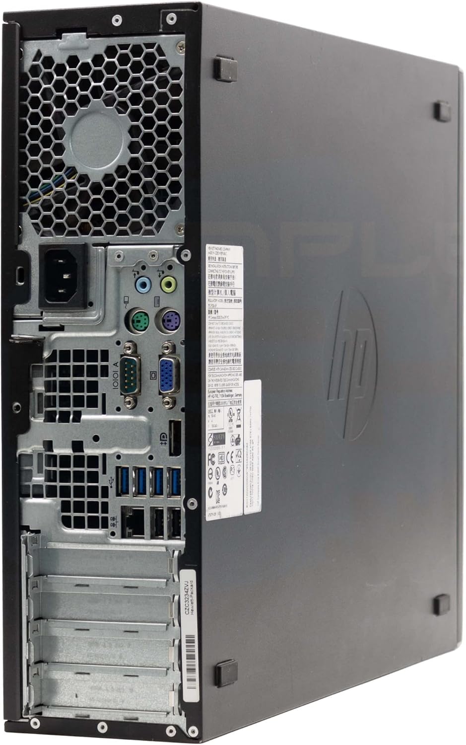 HP Computador de mesa Compaq 8300 SFF Core i5 até 3,60 GHz Windows 11 Pro 16 GB SSD 240 GB | DisplayPort VGA série RS232 computador fixo em casa escritório recondicionado