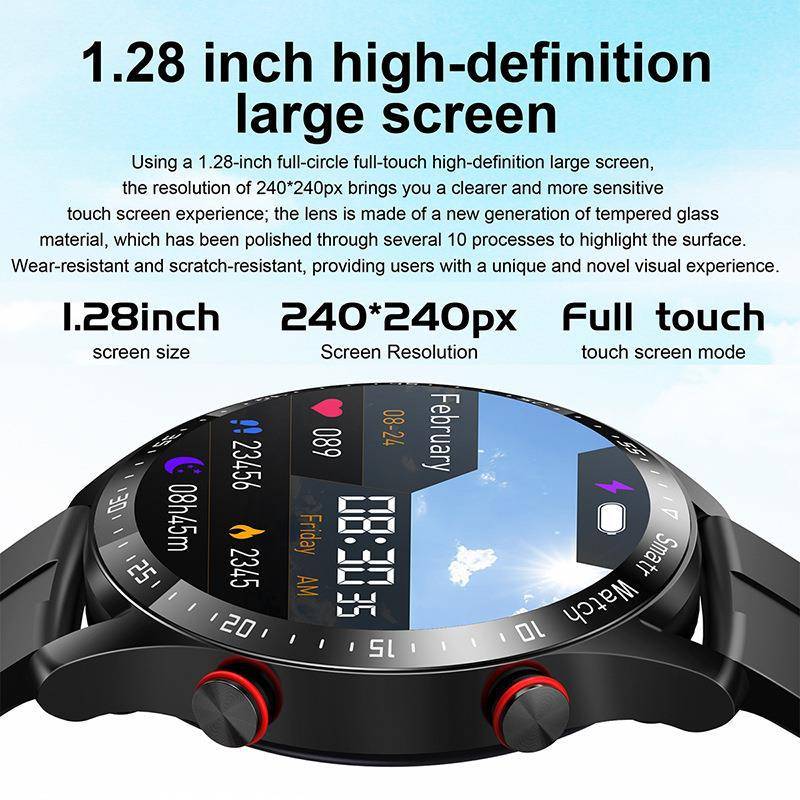 HW20 Smart Watch Business Stainless Steel - Rios Future Shop