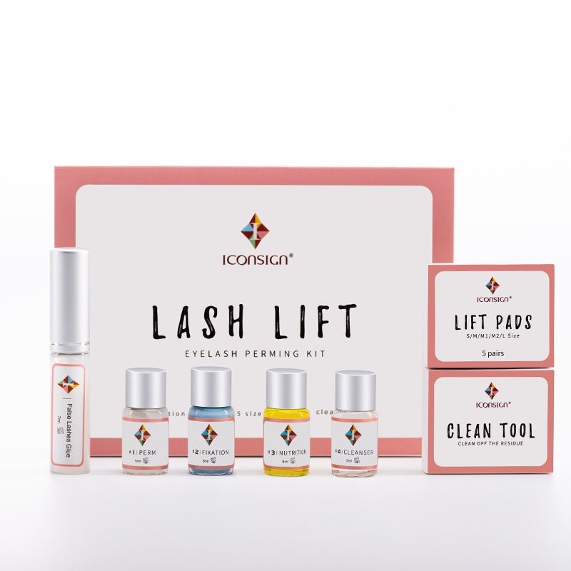 ICONSIGN Lash Lift Kit Lash Lifiting Eyelash Perming Kit Lash Curling Enhancer Eyes Makeup Tools - Rios Future Shop