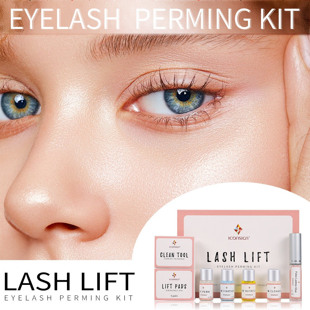 ICONSIGN Lash Lift Kit Lash Lifiting Eyelash Perming Kit Lash Curling Enhancer Eyes Makeup Tools - Rios Future Shop