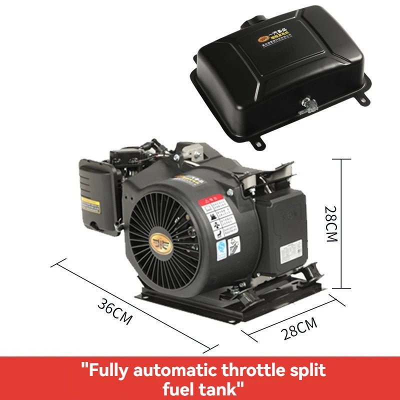 Intelligent variable frequency electric vehicle Automaticgasoline generatorrange extender generator 48v60v72v electric tricycl - Rios Future ShopGerador de electricidade14:294000