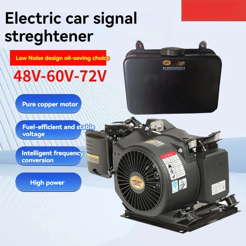 Intelligent variable frequency electric vehicle Automaticgasoline generatorrange extender generator 48v60v72v electric tricycl - Rios Future ShopGerador de electricidade14:294000