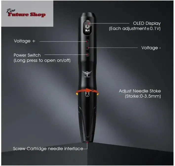 Kit de máquina de tatuagem - Rios Future Shop