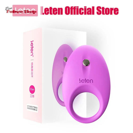 Leten Penis Cock Ring Multi Spot Vibrating Ring Toys Sex for Couples Ring on the Penis Sex Toy - Rios Future Shop