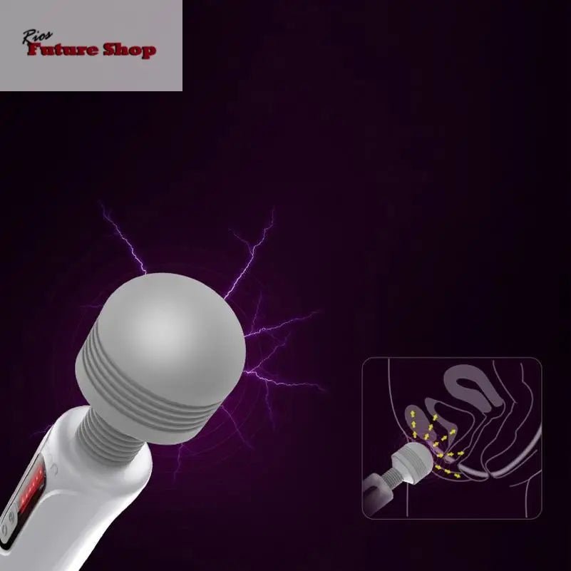 LETEN Vibrator Sex Toy For Women 360 Rotating Handheld Powerful Vibration Massager Cordless Female Masturbator - Rios Future Shop