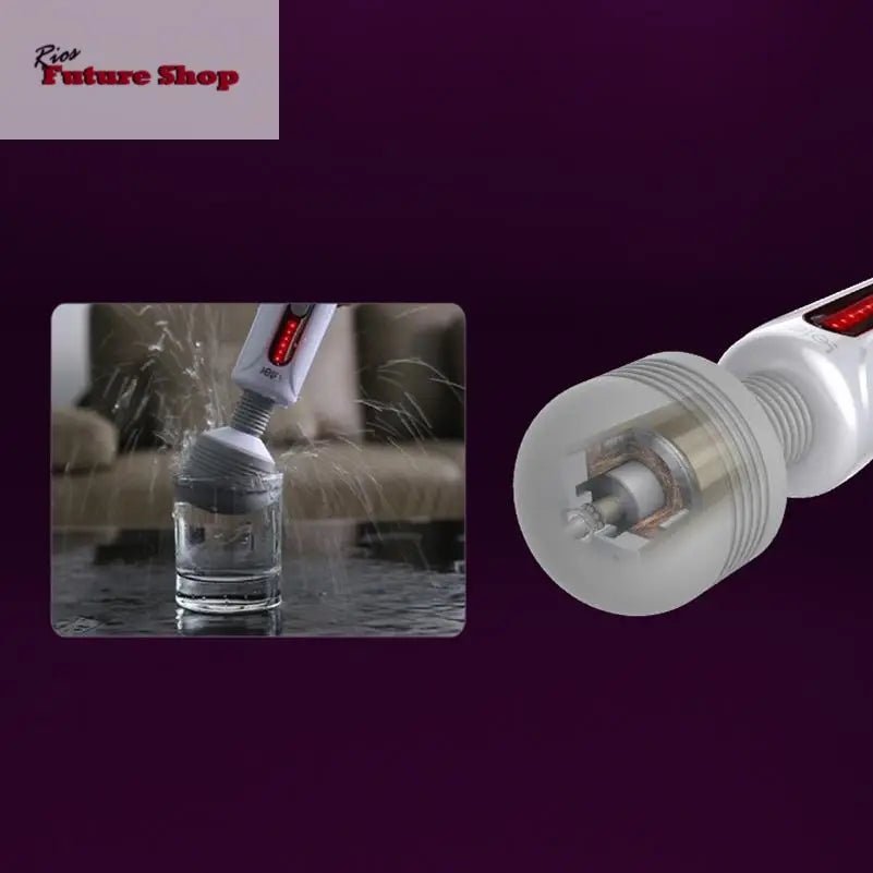 LETEN Vibrator Sex Toy For Women 360 Rotating Handheld Powerful Vibration Massager Cordless Female Masturbator - Rios Future Shop