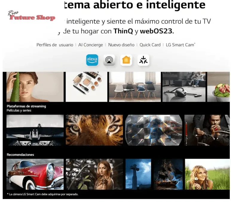 LG 75", 4K UHD, Smart TV - Rios Future Shop