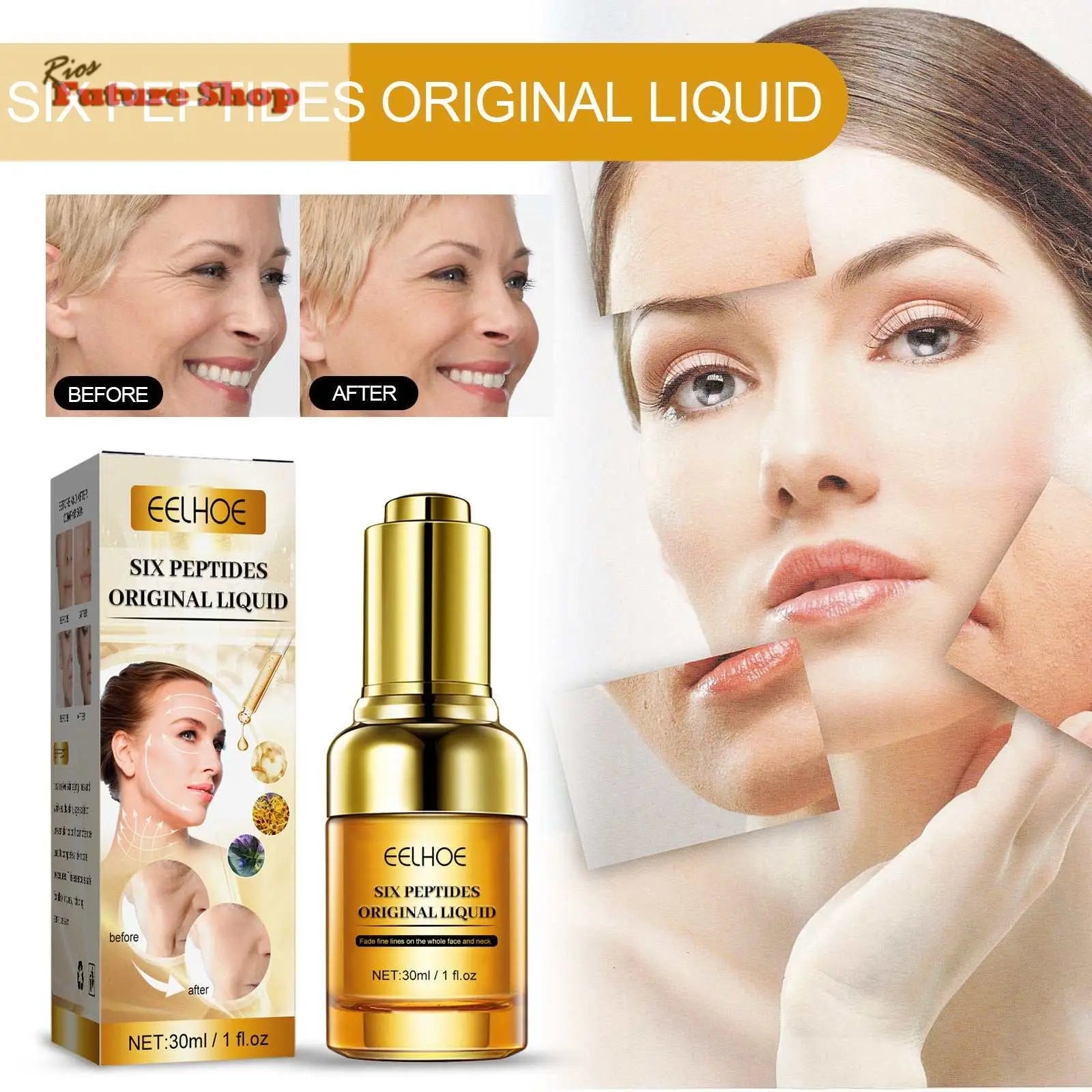 Lifting And Firming Moisturizing And Nourishing Skin Fading Wrinkle Anti-Aging Essence - Rios Future Shop