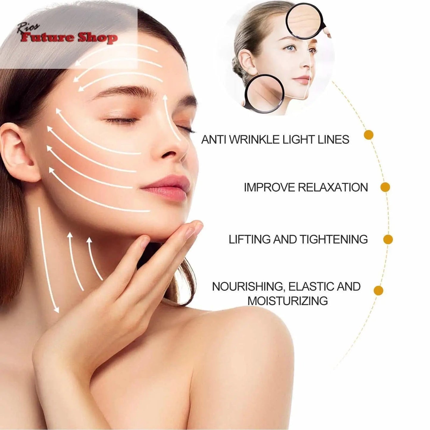 Lifting And Firming Moisturizing And Nourishing Skin Fading Wrinkle Anti-Aging Essence - Rios Future Shop