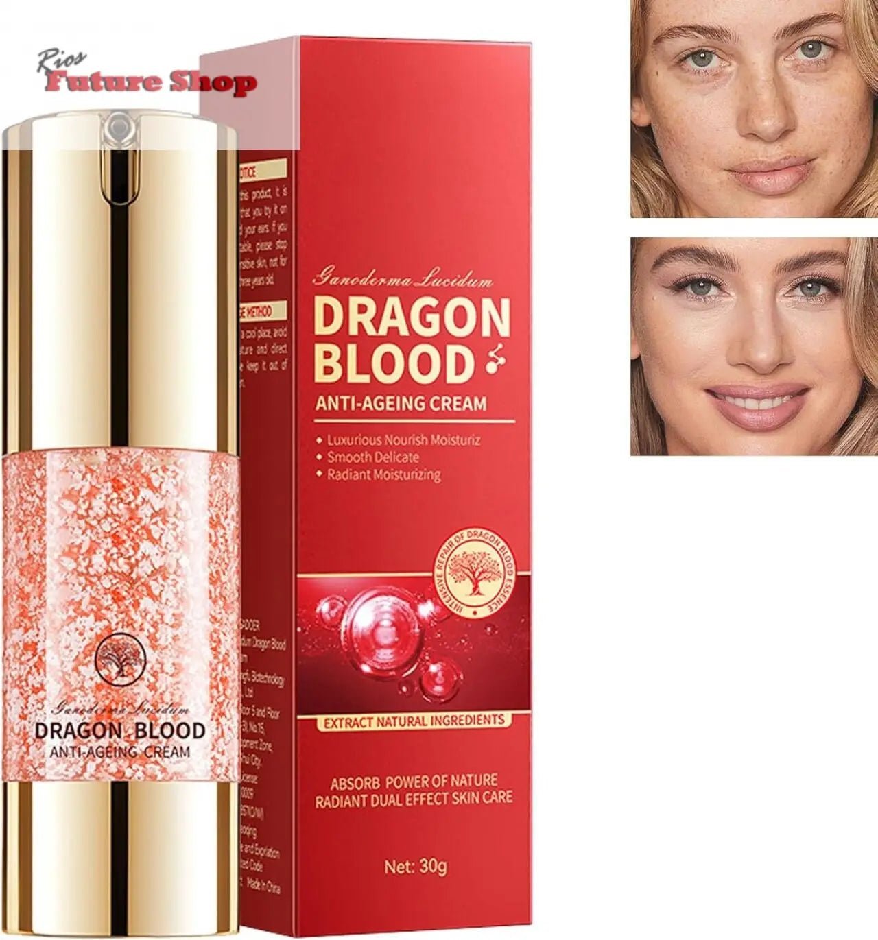 Locion Antiedad Sangre de Dragon - Rios Future Shop