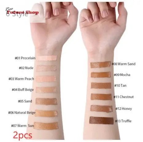 Makeup Liquid Foundation Oil Control Concealer - Rios Future Shop