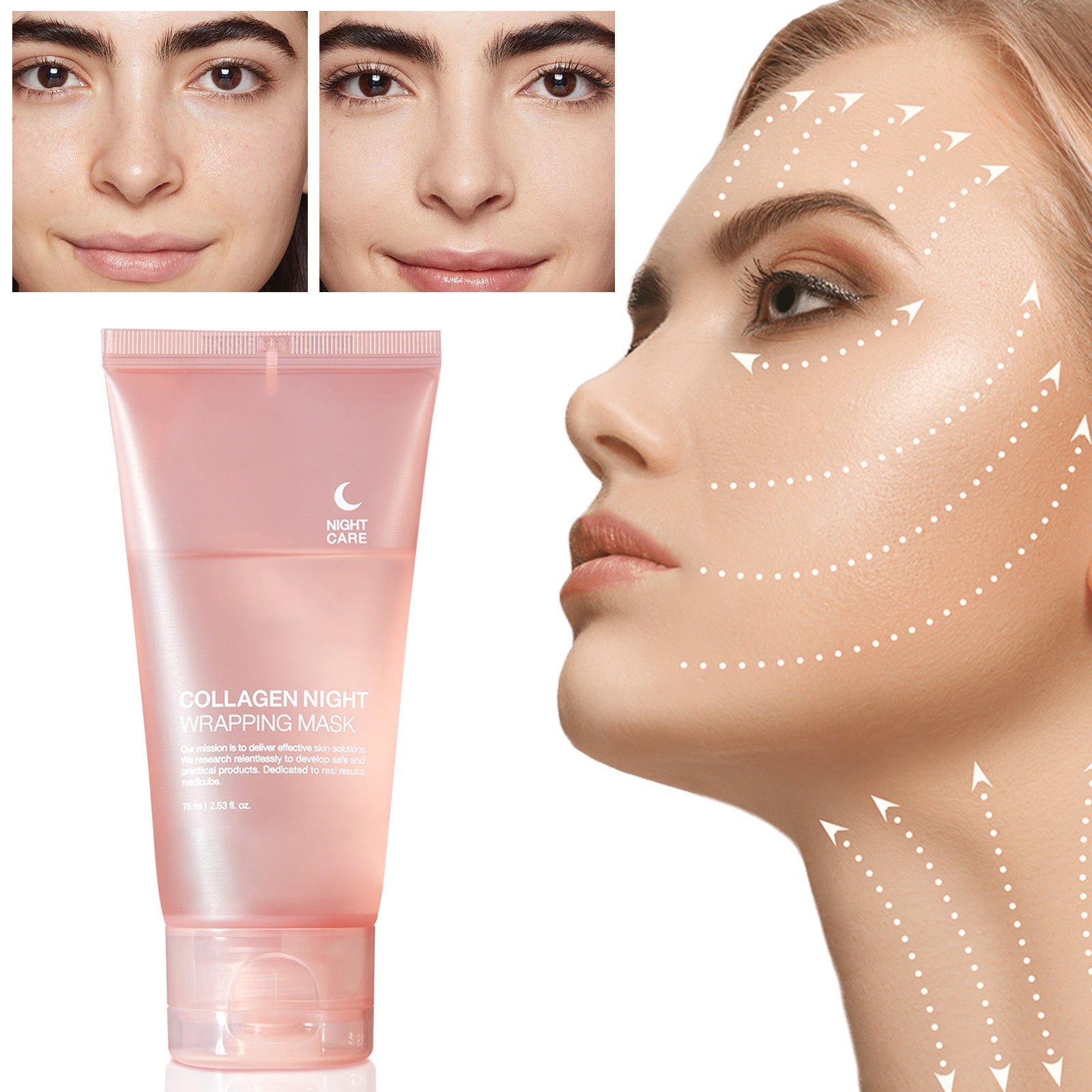 Mascara Colagénio pós Microblading Sobrancelha Lábios Corpo 10g - Rios Future Shop