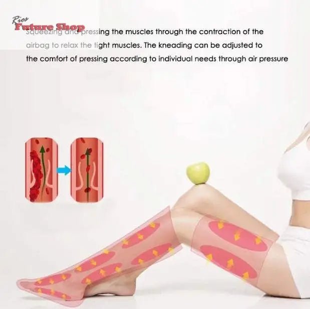 Massageador profissional de Pressoterapia - Rios Future Shop