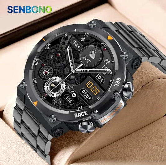 MAX18 Men Smartwatch AMOLED1.43inch - Rios Future Shop