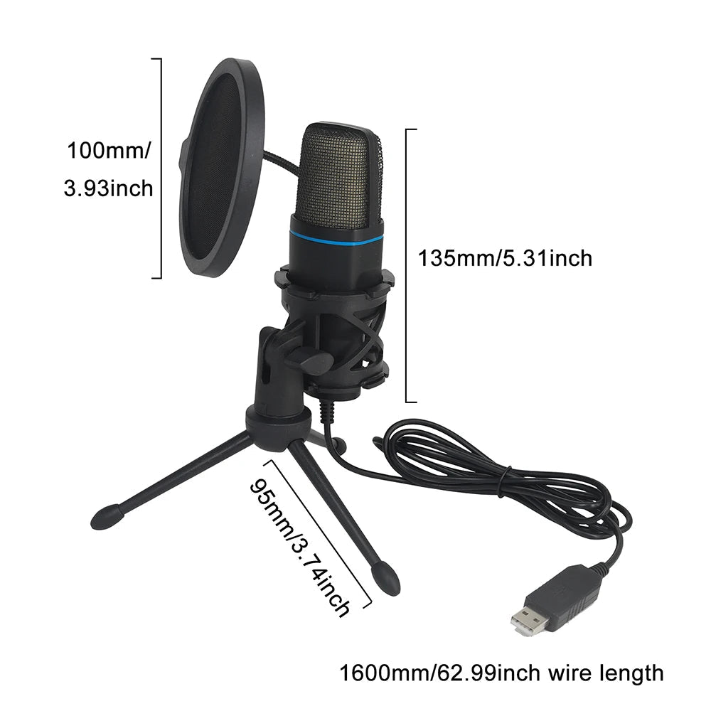 Microphone RGB for Gaming, Podcasting, and Recording - Rios Future Shop