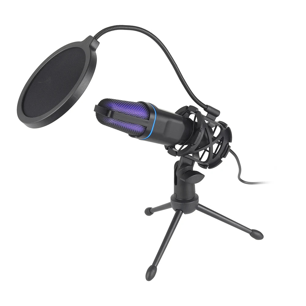 Microphone RGB for Gaming, Podcasting, and Recording - Rios Future Shop