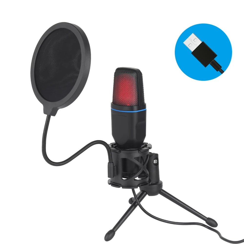 Microphone RGB for Gaming, Podcasting, and Recording - Rios Future Shop