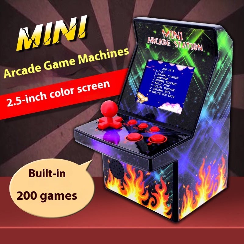 Mini Handheld Game Machine Children's Nostalgia Small Arcade - Rios Future Shop