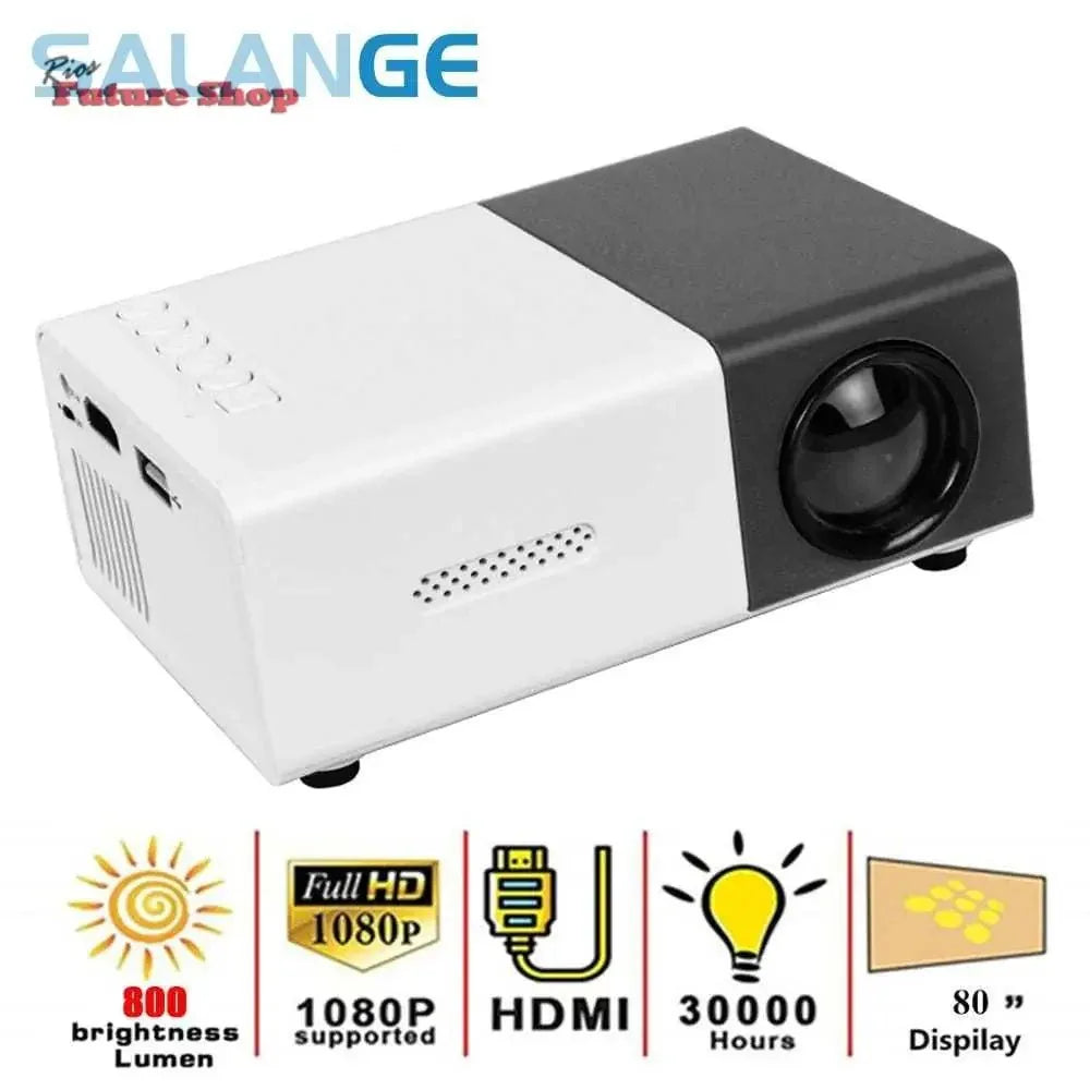 Mini Projetor Portátil Full HD YG300 - Rios Future Shop