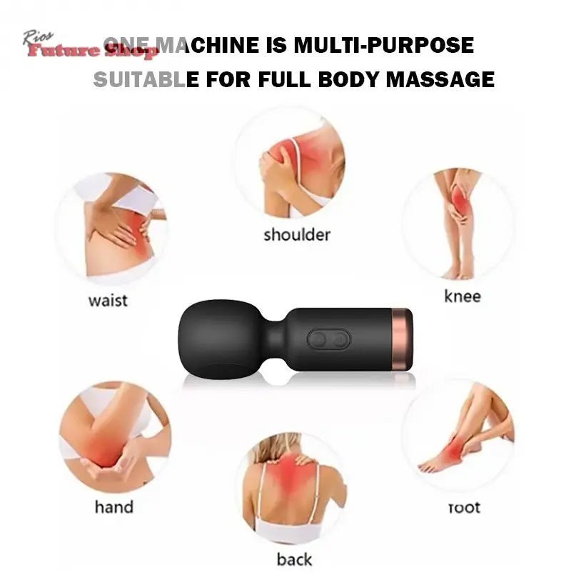 Mini Strong Shock AV Vibrator Female Masturbation - Rios Future Shop