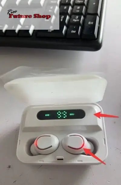 Multifunction Bluetooth Headset Binaural Movement Power Bank Phone Support - Rios Future Shop