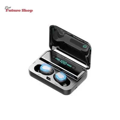 Multifunction Bluetooth Headset Binaural Movement Power Bank Phone Support - Rios Future Shop