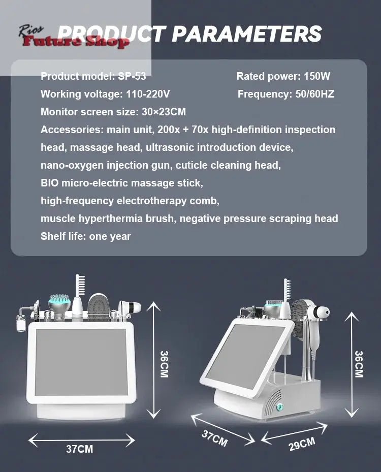 Multifunctional 15 inch 5 In 1 High Frequency - Rios Future Shop