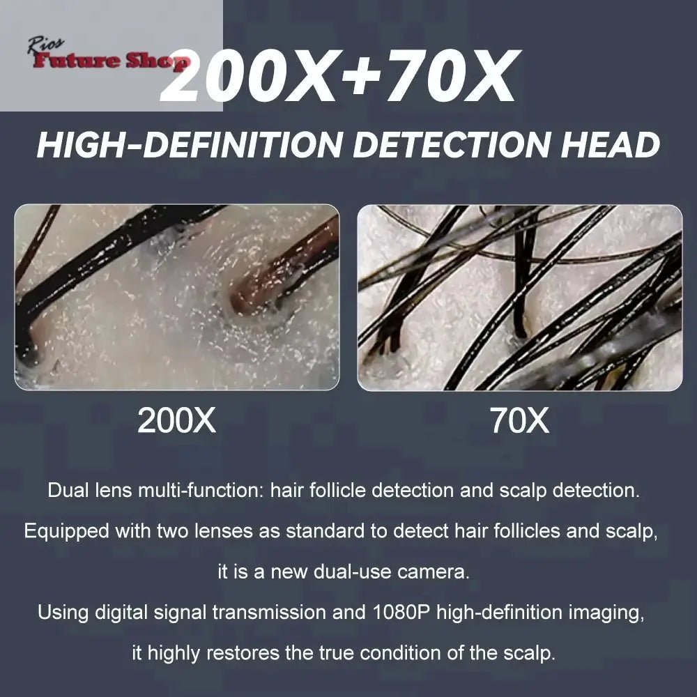 Multifunctional 15 inch 5 In 1 High Frequency Hair Scalp Machine - Rios Future Shop