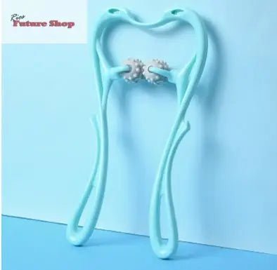 Multifunctional Manual Six - wheel Neck Massager Massage Relieve Roller Massage Tool - Rios Future Shop