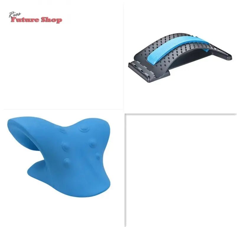 Multifunctional Manual Six-wheel Neck Massager Massage Relieve Roller Massage Tool - Rios Future Shop