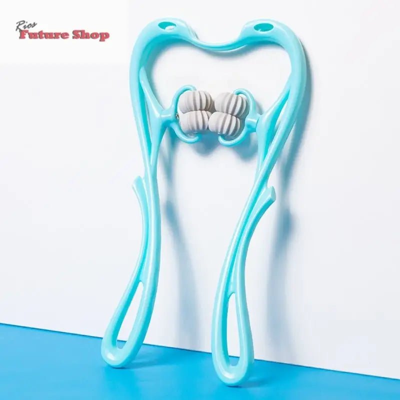 Multifunctional Manual Six - wheel Neck Massager Massage Relieve Roller Massage Tool - Rios Future Shop
