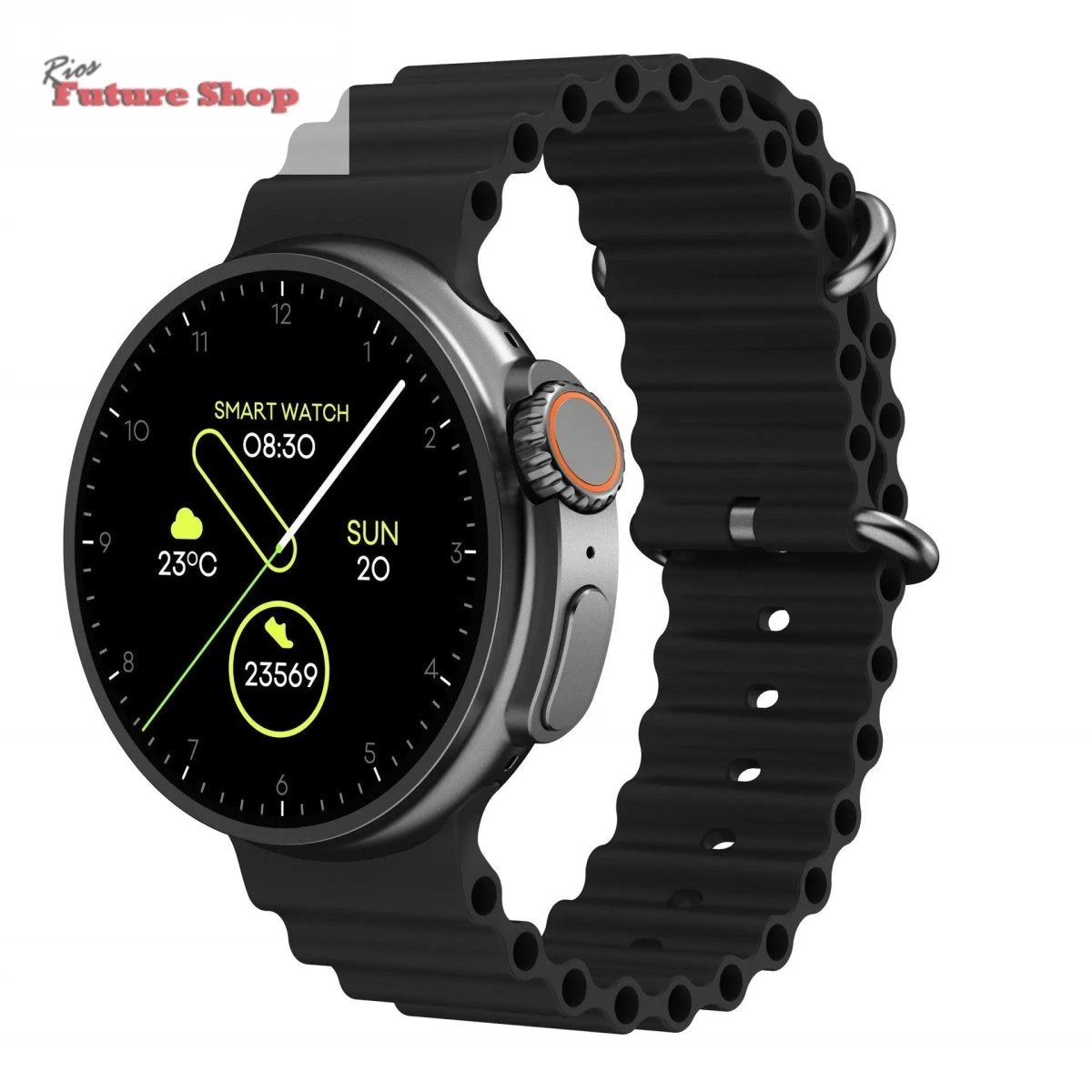 New K9 Smart Watch 1.39 Round Screen, NFC - Rios Future Shop