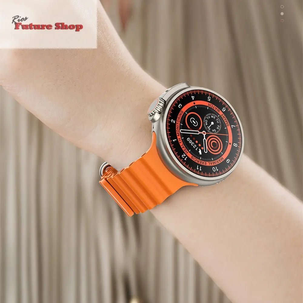 New K9 Smart Watch 1.39 Round Screen, NFC - Rios Future Shop